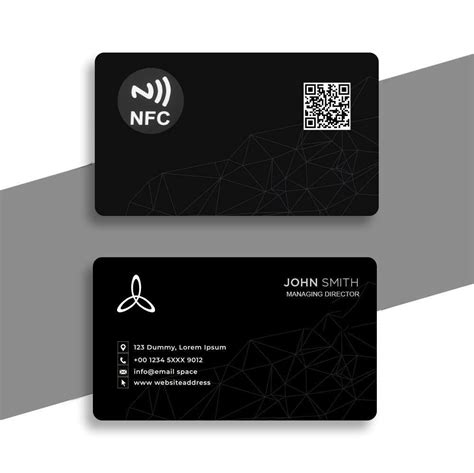 nfc cards business|nfc business card template.